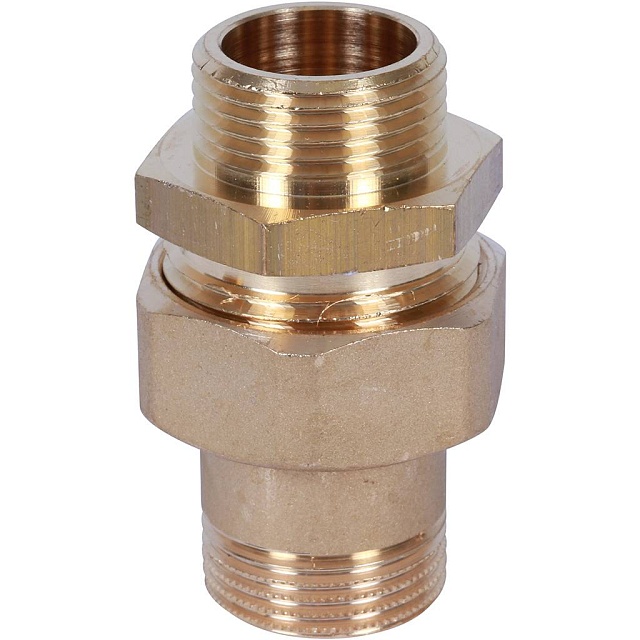 Американка прямая 3/4" НН латунь (НЗ)