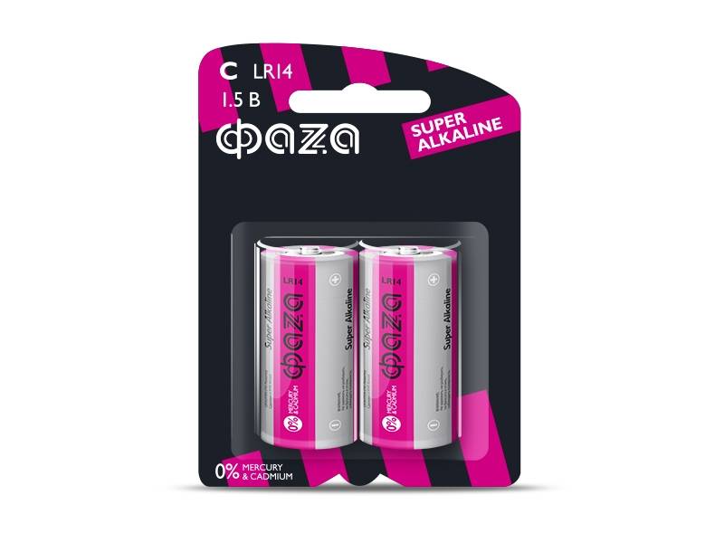 Батарейки "ФАZA Super" LR20" 